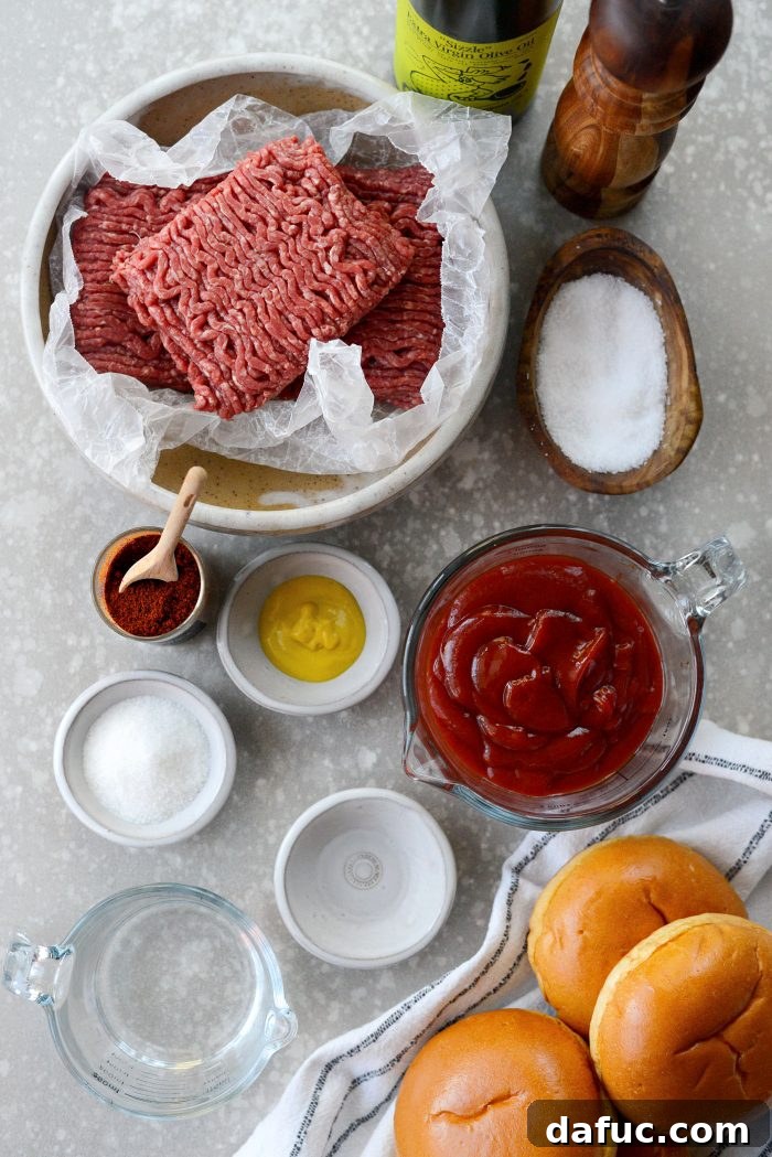 Ground beef browning in a skillet