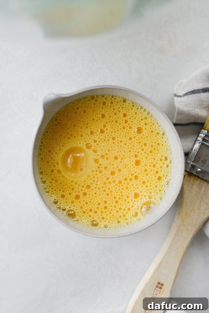 Egg wash ingredients