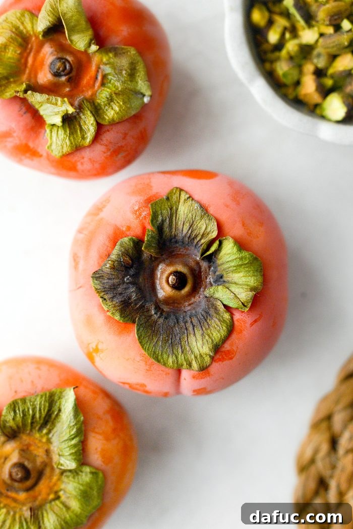 persimmon close up