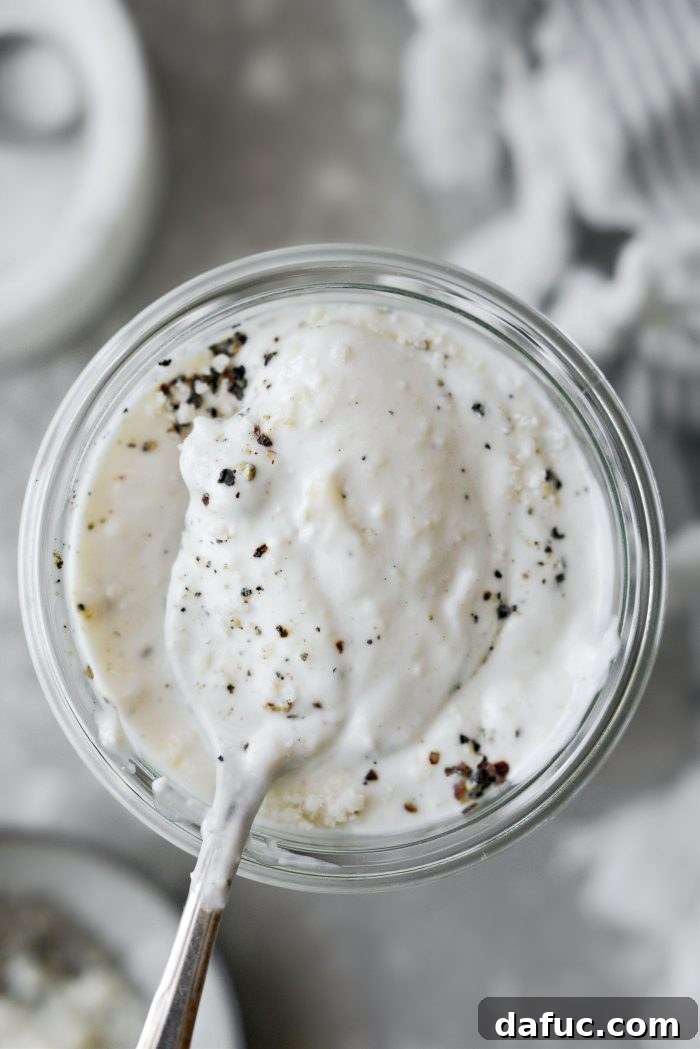 Savory Roasted Garlic Parmesan Dressing 12 Roasted Garlic Parmesan Dressing