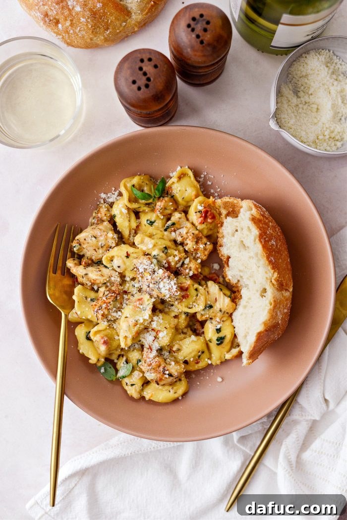 Marry Me Chicken Tortellini