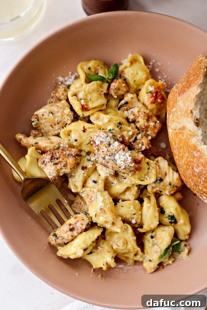 Marry Me Chicken Tortellini