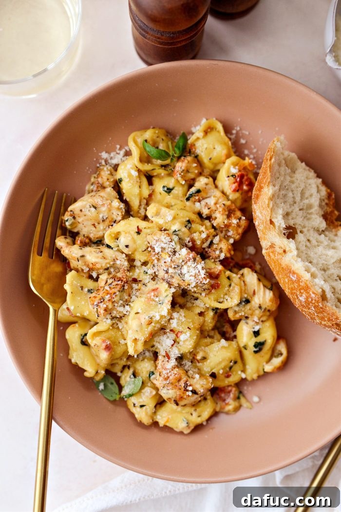 Marry Me Chicken Tortellini
