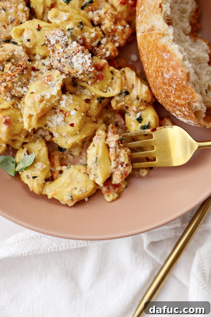 Marry Me Chicken Tortellini