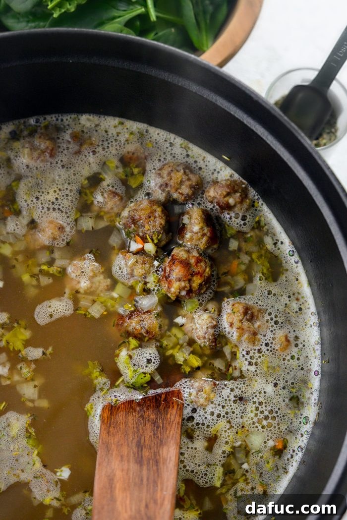 add in meatballs