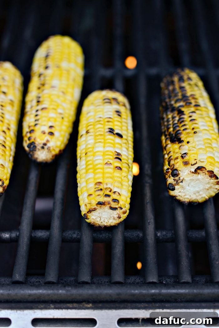 Spiced Blackened Shrimp Summer Salad with Sweet Corn and Feta 7 Fresh ears of corn on the cob