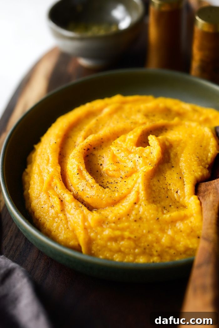 Roasted Garlic Golden Squash Whip 2 Roasted Garlic Whipped Butternut Squash, a perfect fall side dish