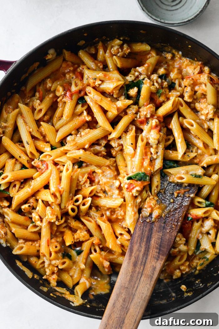 Taste and season the pasta to perfection