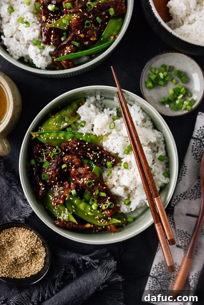 2025 Our Year Unpacked 15 Crispy Honey Beef with Snow Peas