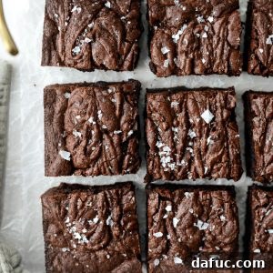 Salted Fudge Brownies featured as the recipe card image