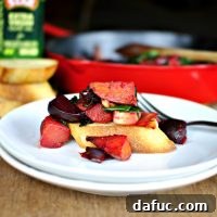 Rustic Skillet Roots 3 Root Vegetable Skillet Hash