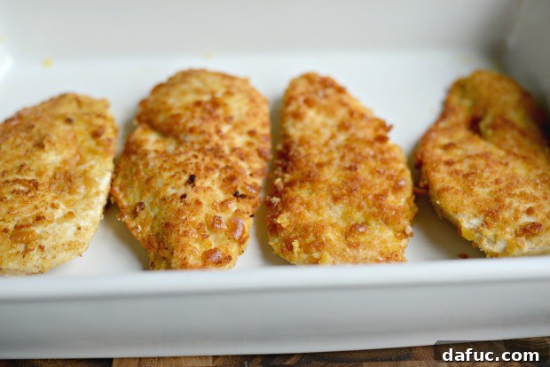 Pan-fried chicken resting on paper towels