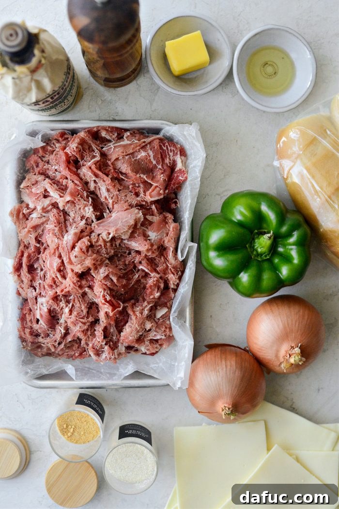Melty, Meaty Philly Cheesesteak Magic 3 ingredients for Philly Cheesesteak Sandwiches