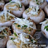 Gourmet Stuffed Mushrooms