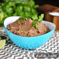 Effortless Slow Cooker Refried Beans 2 Crock Pot Refried Beans