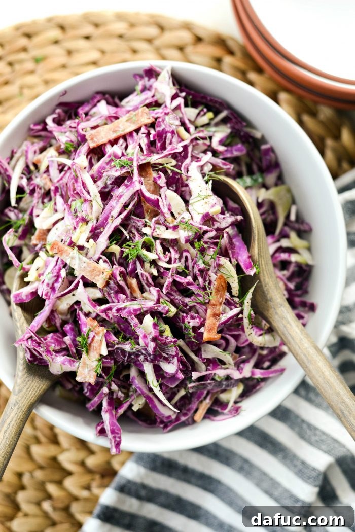 Fennel Cabbage Slaw