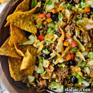 Loaded Chopped Taco Salad 14 Taco Salad