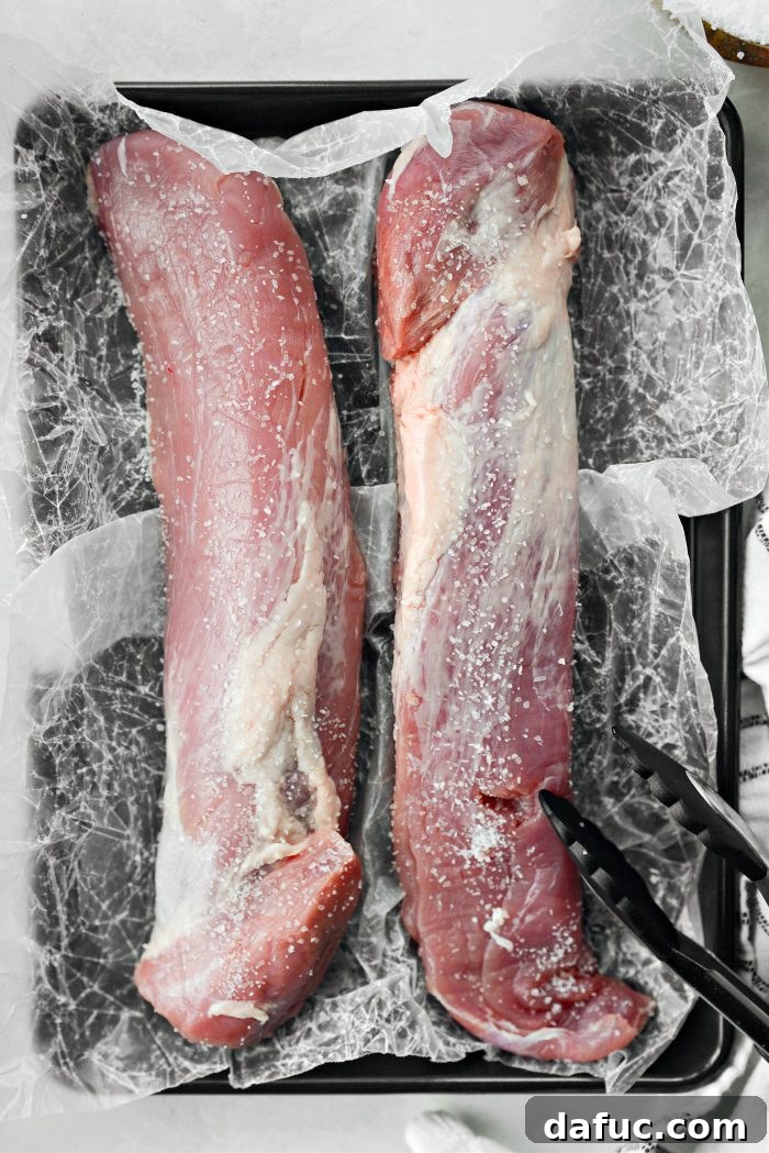 season pork tenderloins