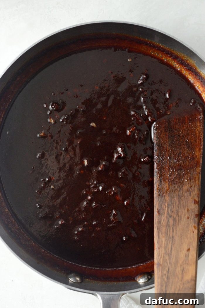 reduced chipotle pomegranate glaze