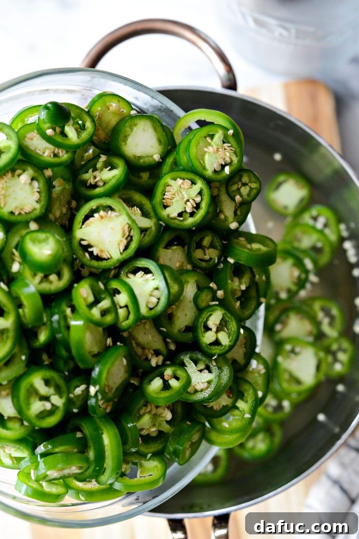 add jalapenos to pickling liquids