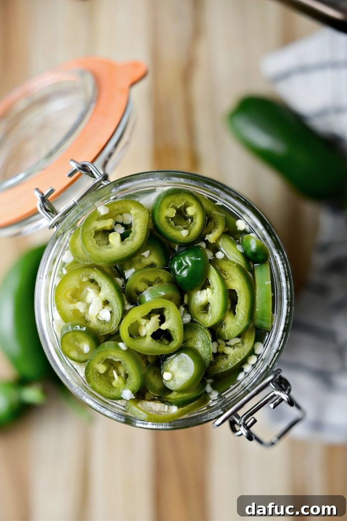 Easy Homemade Pickled Jalapenos