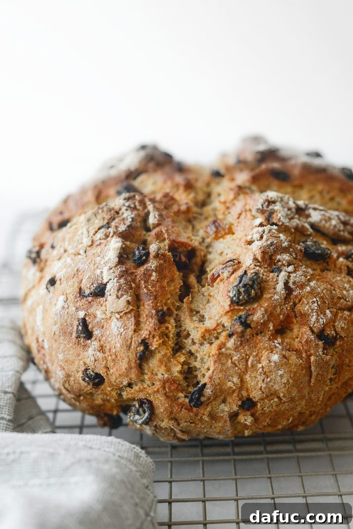 Hearty Irish Fruit Wheaten 15 remove loaf and let cool