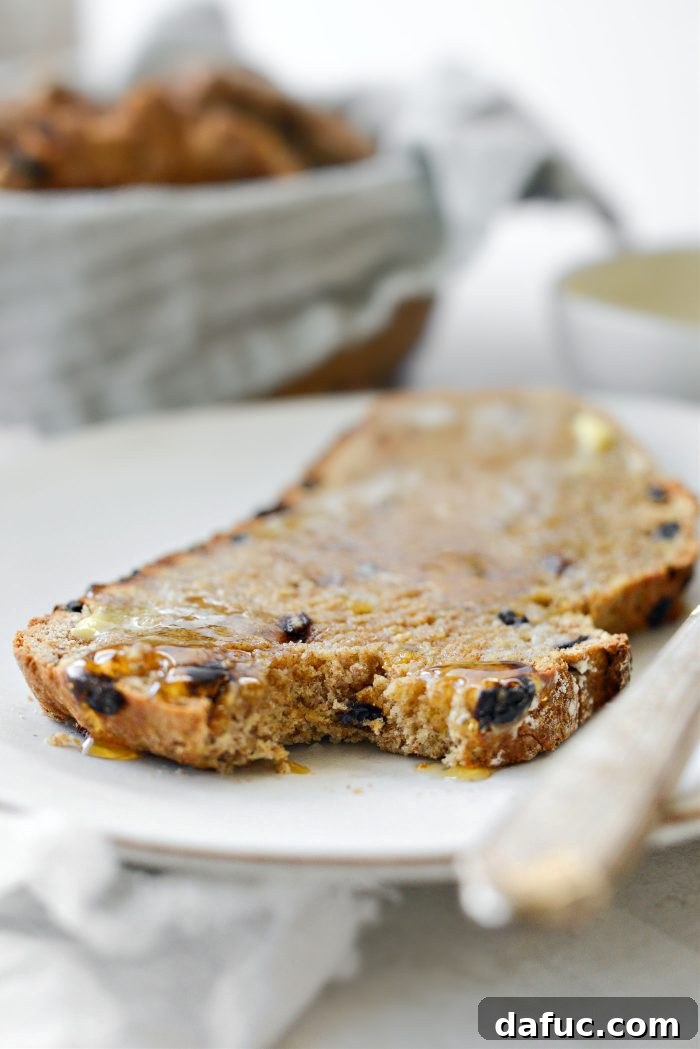 Hearty Irish Fruit Wheaten 18 bite of Raisin and Currant Irish Wheaten Bread
