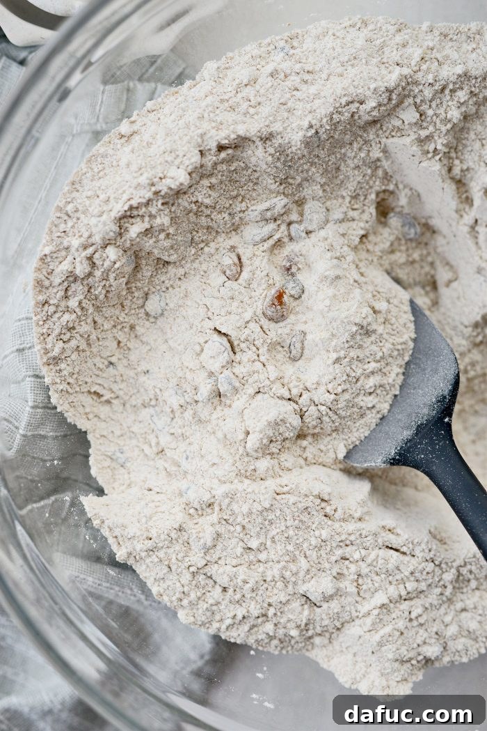 Hearty Irish Fruit Wheaten 7 stir well to combine