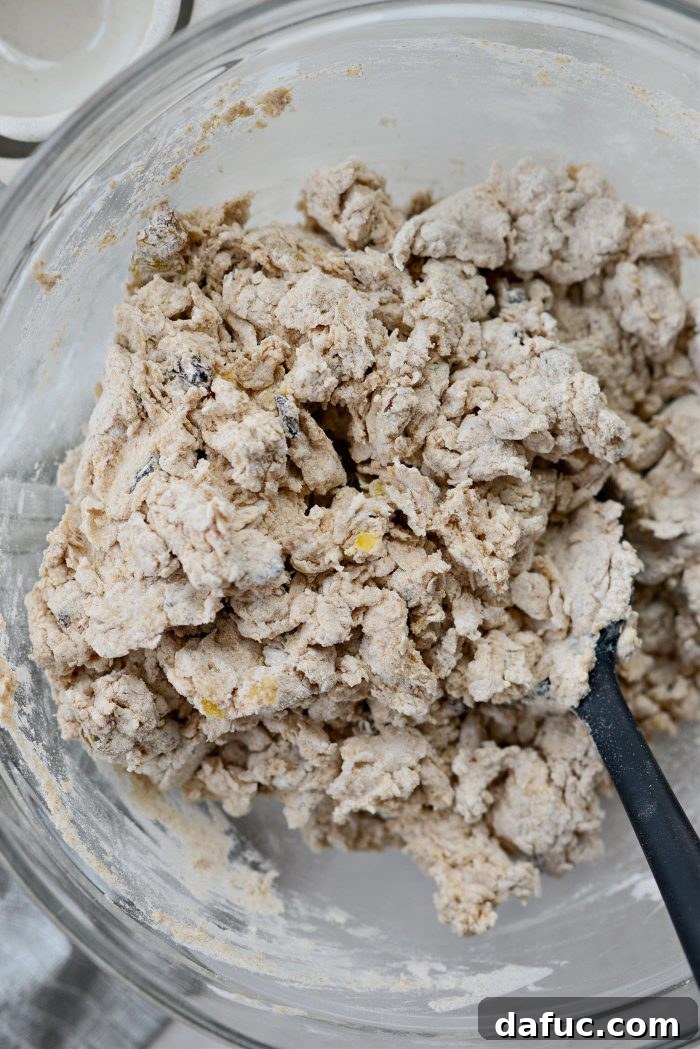 Hearty Irish Fruit Wheaten 9 Stir to combine