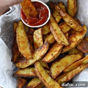 Crispy Seasoned Steak Fries 17 Plate of Seasoned Steak Fries