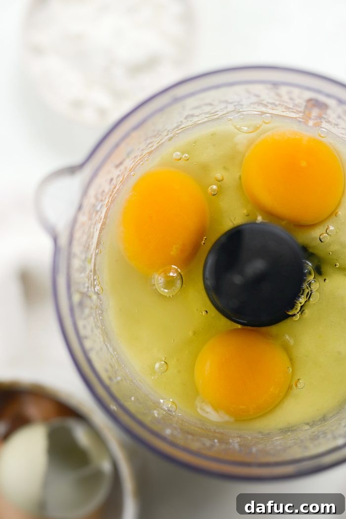 Lemongrass and Coconut Shortbread Bars 15 Add eggs to food processor for lemongrass filling