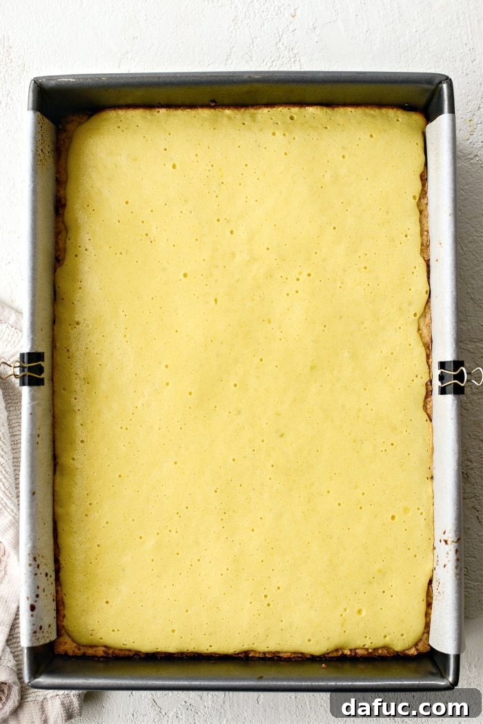 Lemongrass and Coconut Shortbread Bars 20 Allow baked lemongrass bars to cool in pan