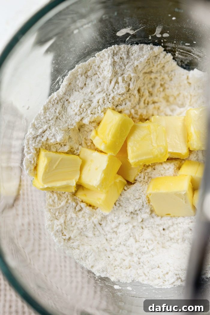 Lemongrass and Coconut Shortbread Bars 8 Add softened butter to flour mixture for Coconut Shortbread Crust