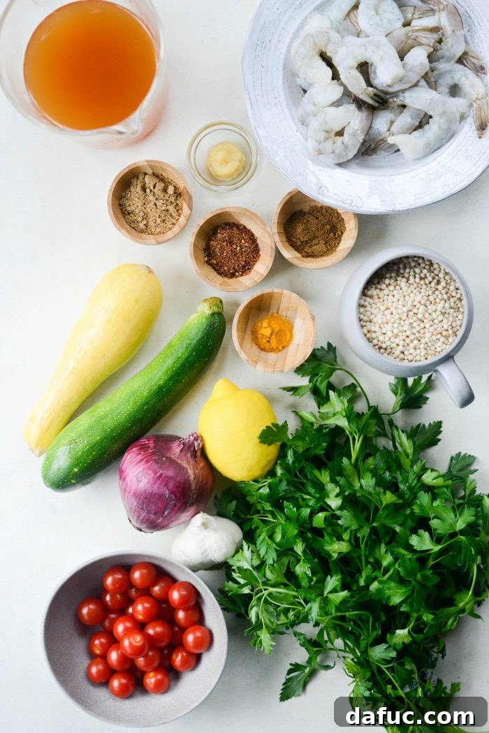Aromatic North African Shrimp with Vibrant Summer Couscous 4 The journey from tasting to creating this North African Shrimp recipe.