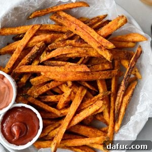 Crispy Baked Sweet Potato Fries