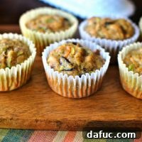 Loaded Zucchini Carrot Muffins recipe image