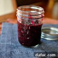 Roasted Red Wine Blueberry Sauce
