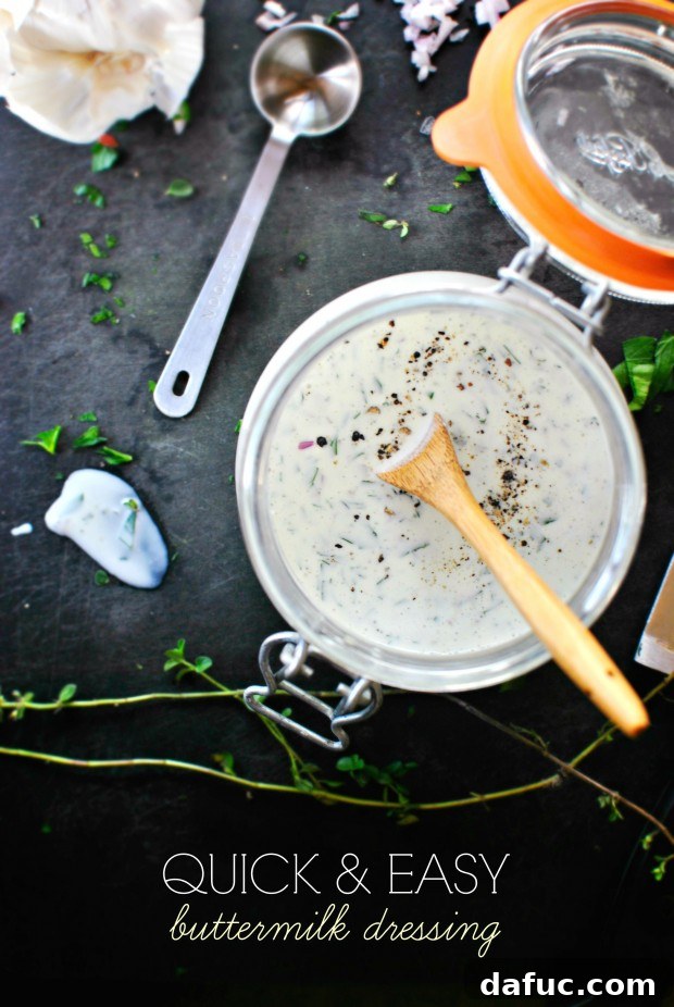 Effortless Summer Salad with Creamy Buttermilk Dressing 2 Quick and Easy Buttermilk Dressing