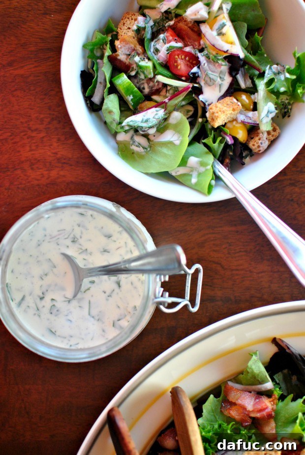 Effortless Summer Salad with Creamy Buttermilk Dressing 14 My Favorite Summer Salad with Quick and Easy Buttermilk Dressing