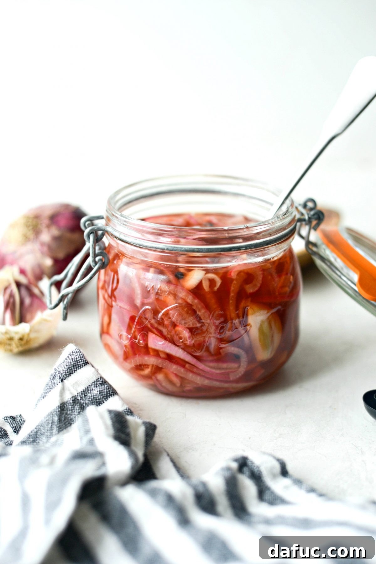 Ruby Red Pickled Onions 13 Quick Pickled Red Onions l SimplyScratch.com #homemade #pickled #redonions #condiments #preserving #pickling