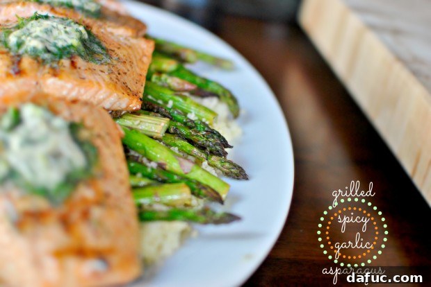 Grilled Spicy Garlic Asparagus - The Perfect Side