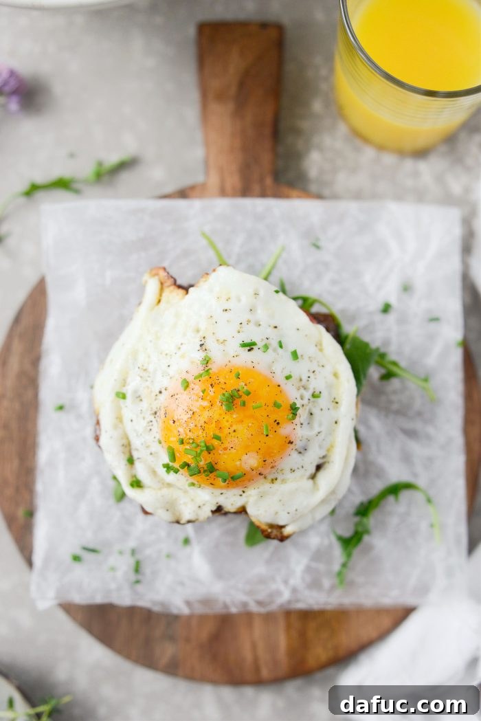 Morning BLT Delight 11 Top with Fried Egg