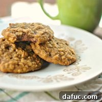 Pumpkin Oatmeal Chocolate Chip Cookies