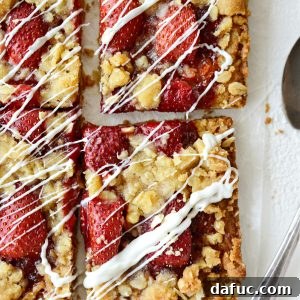 Strawberry Streusel Bars