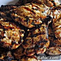 Brew-Soaked Chicken Thighs 3 Beer Marinated Chicken Thighs with fresh cilantro