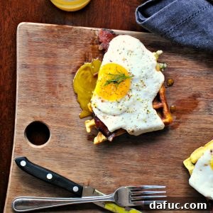 Savory Potato Dill Waffles