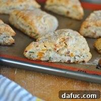 Bacon Apricot Gorgonzola Fusion Scones 3 Bacon Apricot and Gorgonzola Scones