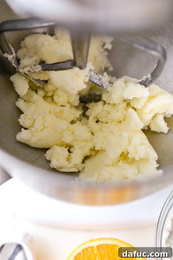 Martha Sweet Rhubarb Flip 14 Butter and sugar creamed together to a light, fluffy consistency in a stand mixer bowl