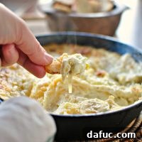 Baked White Cheddar Leek Dip