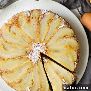 Caramelized Ginger Pear Invert 31 Ginger Pear Upside Down Cake